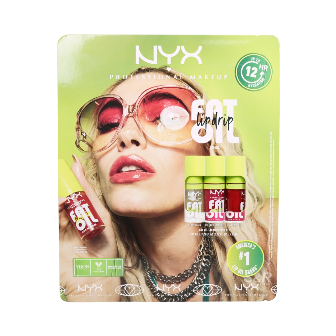 Nyx Professional Fat Oil Lip Drip Trio Kit
